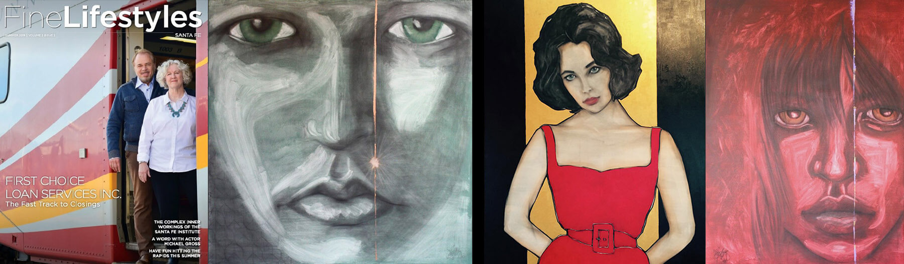 Fine Lifestyles Santa Fe Summer 2016 issue, art galleries in Santa Fe