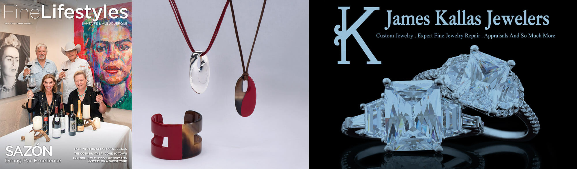 Fine Lifestyles Magazine Fall 2017 issue, Santa Fe & Albuquerque, NM